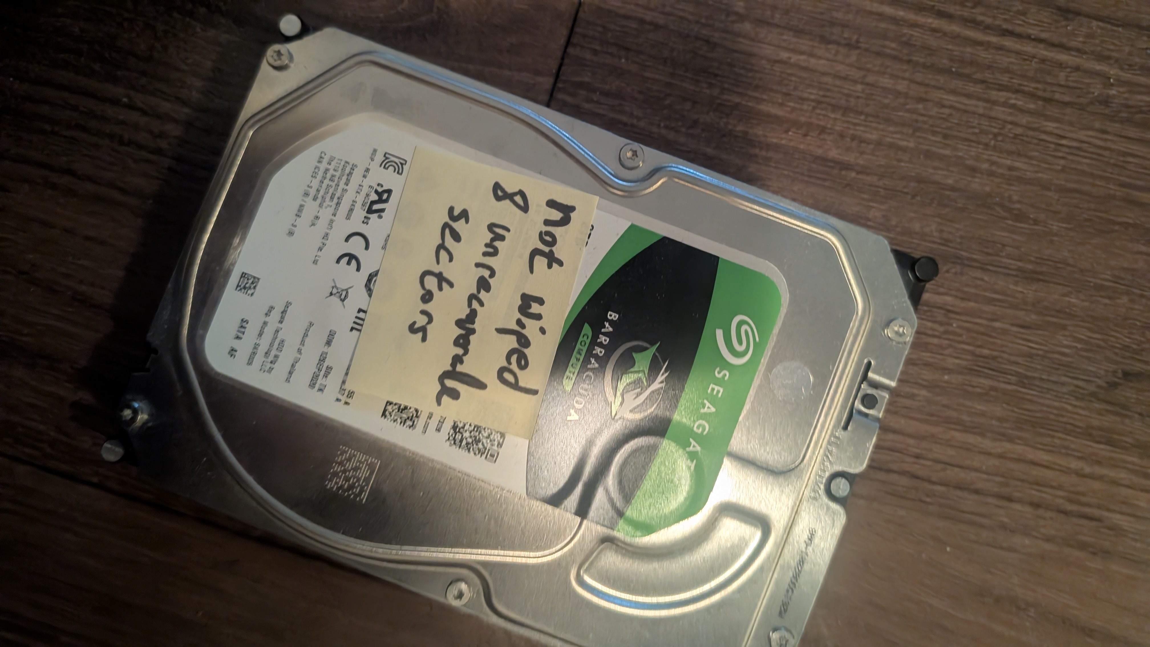 I slammed headfirst into this issue so many times, it killed some sectors on my HDD!