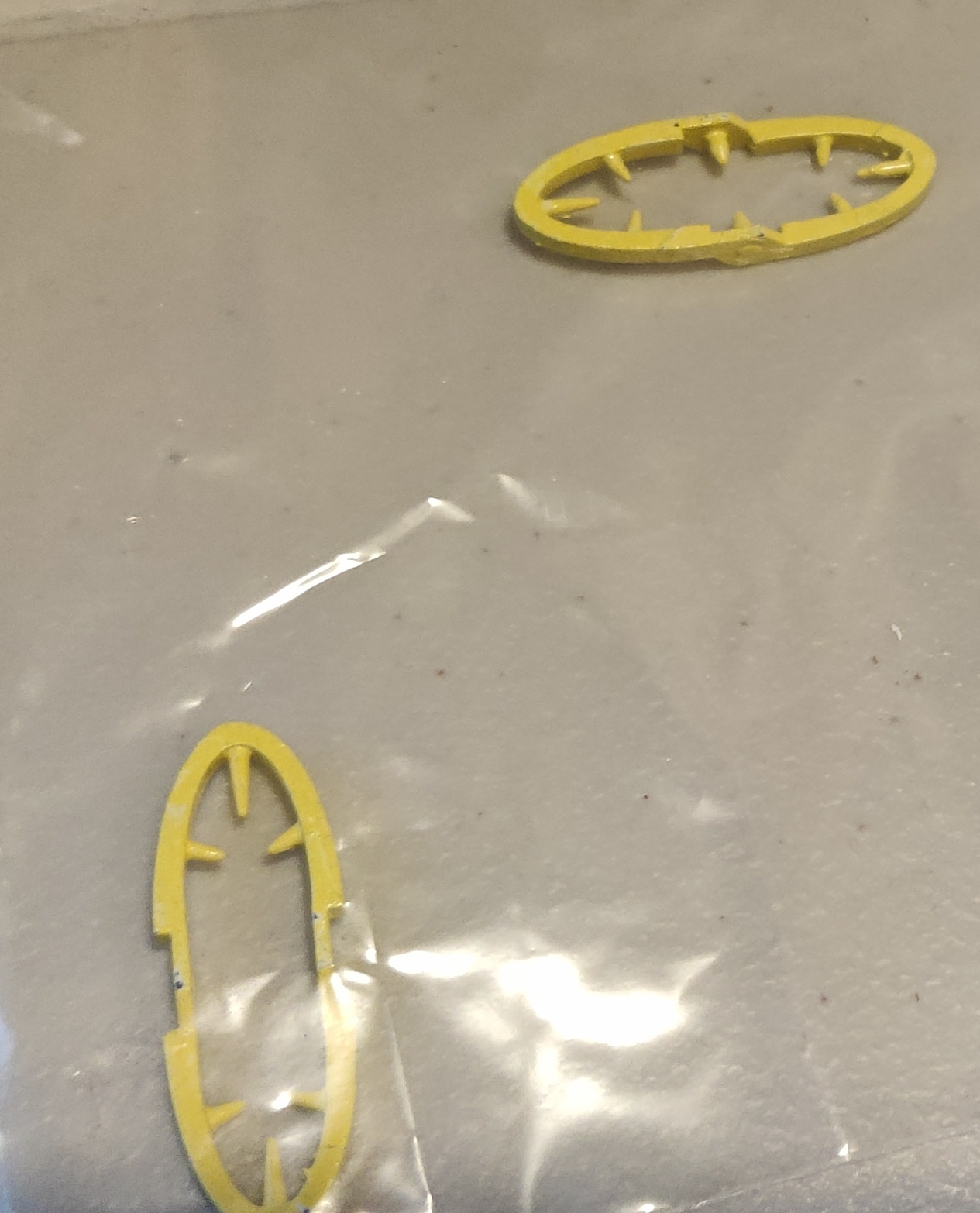 resin disassembled